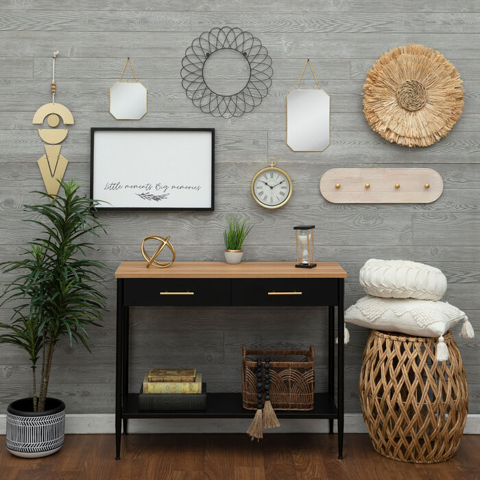 Gold American Clock Co. Metal Wall Clock Hobby Lobby 2204915