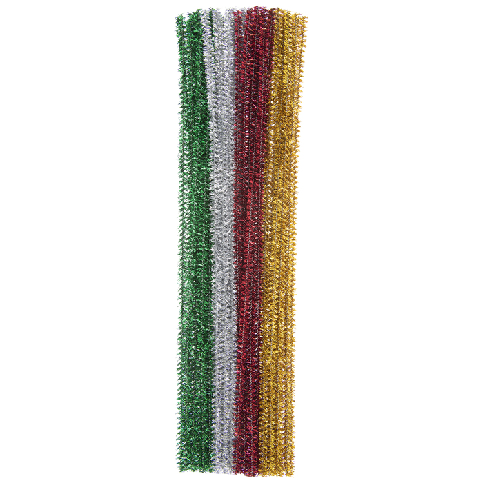 MultiColor Tinsel Chenille Stems Hobby Lobby 258491