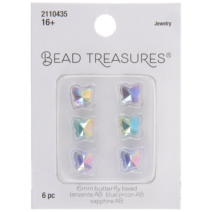 AB Butterfly Beads 6mm Hobby Lobby