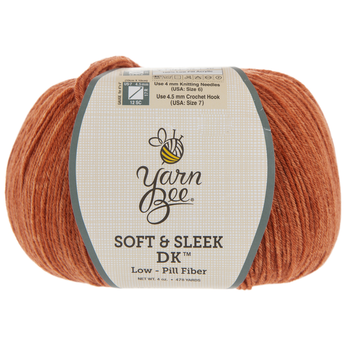 Pumpkin Paradise Yarn Bee Soft & Sleek DK Yarn Hobby Lobby 1770007