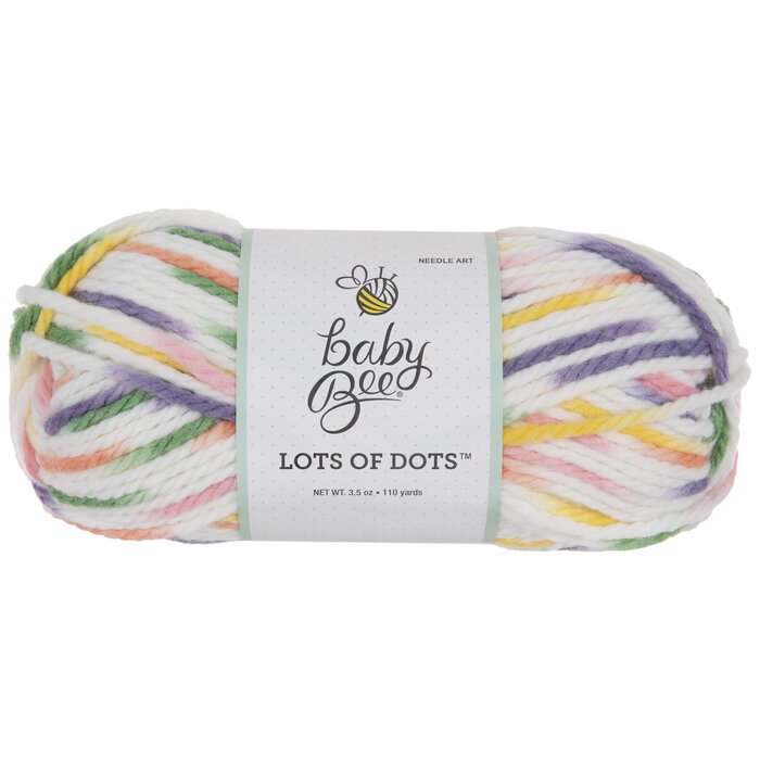 Cutesy Ootsy Baby Bee Lots Of Dots Yarn Hobby Lobby 2088912