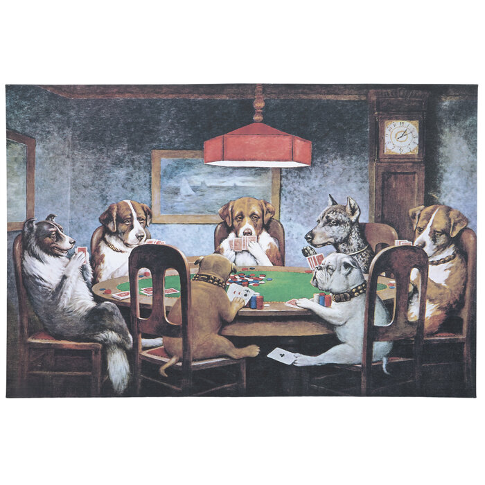 Poker Dogs Canvas Wall Decor Hobby Lobby 2192052