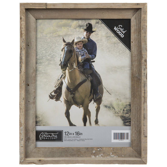 Rustic Barnwood Wall Frame 12" x 16" Hobby Lobby 1919810