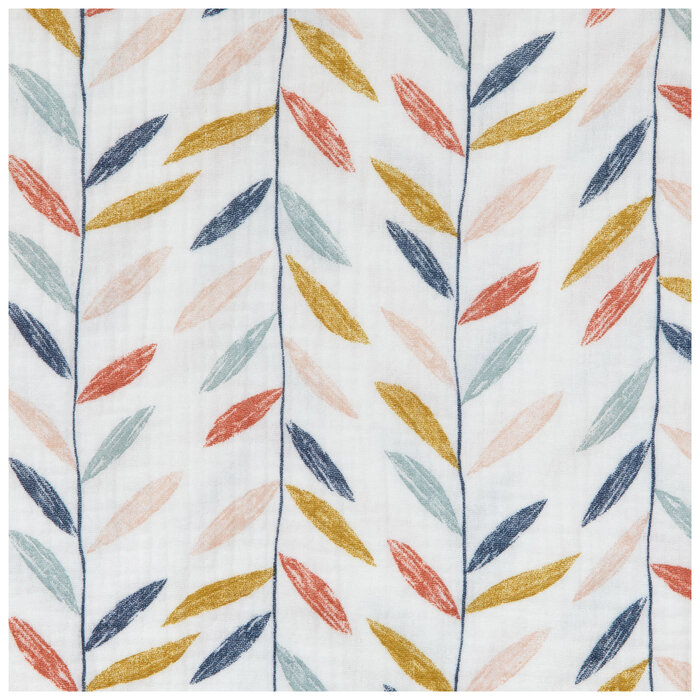 Colorful Leaves Gauze Fabric Hobby Lobby 2242774