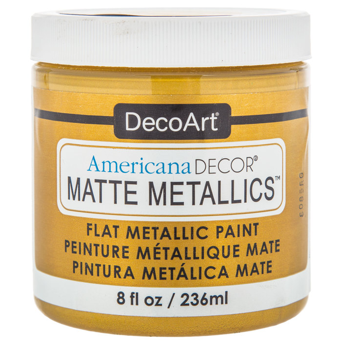 Gold Americana Decor Matte Metallic Paint Hobby Lobby 1653690