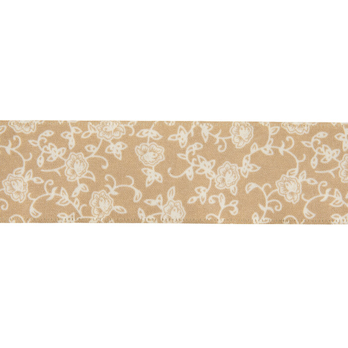 Floral Vine Ribbon 1 1/2" Hobby Lobby