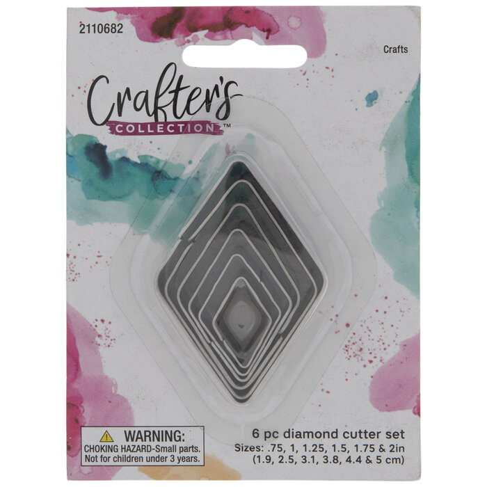 Diamond Graduated Metal Clay Cutters Hobby Lobby 2110682