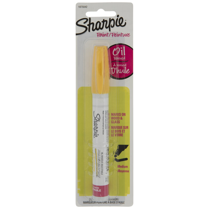 Yellow Sharpie Medium Point Oil Paint Marker Hobby Lobby 2269710