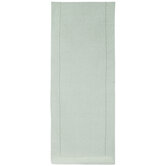 Sage Stitched Chambray Table Runner