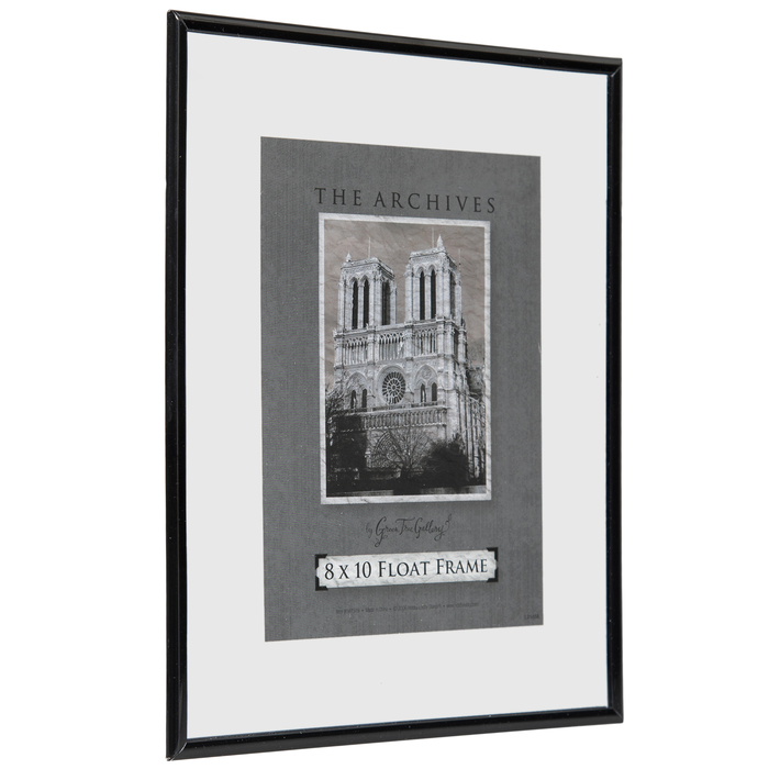 Black Float Wall Frame 8" x 10" Hobby Lobby 587378