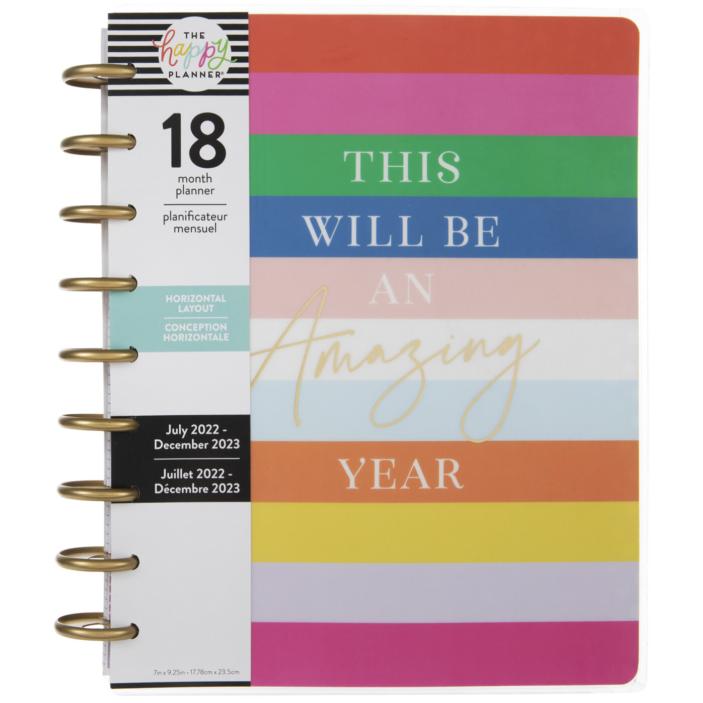 The Happy Planner 18 Month Planner July 2022 December 2023 lktech.vn