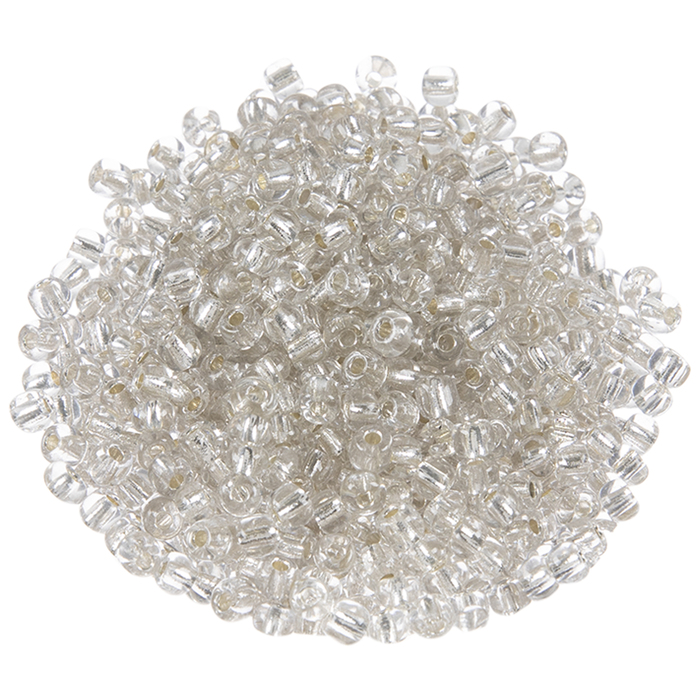 Silver Lined Crystal Glass Seed Beads 6/0 Hobby Lobby 2030864