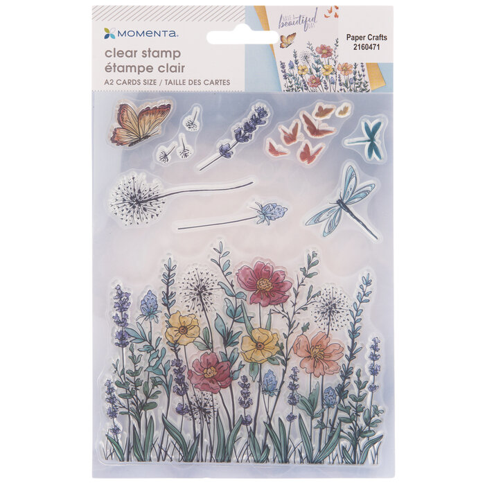 Flowers & Insects Clear Stamps Hobby Lobby 2160471