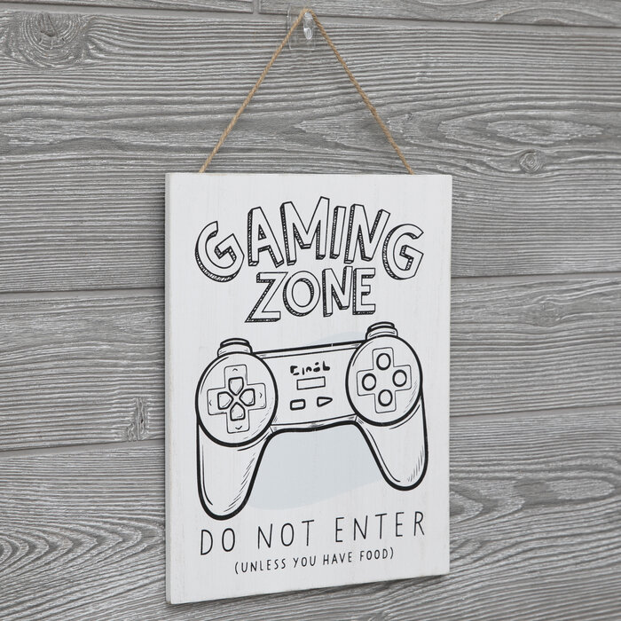 Gaming Zone Wood Wall Decor Hobby Lobby 2183051