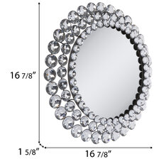 Round Rhinestone Metal Wall Mirror Hobby Lobby 365585 - Large Rhinestone Wall Mirror Round Rhinestone Metal Wall Mirror Hobby Lobby 365585 - Large Rhinestone Wall Mirror
