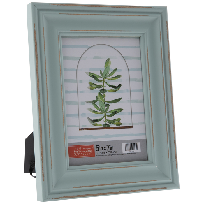 Blue Distressed Wood Frame 5" x 7" Hobby Lobby 2013167