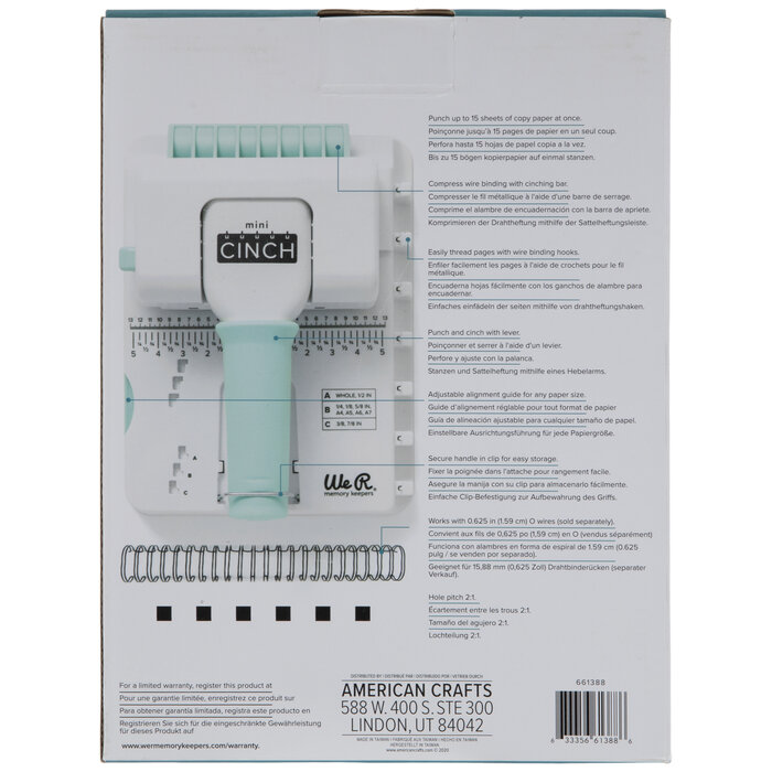 Mini Cinch Book Binding Tool Hobby Lobby 2120053