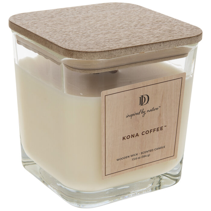 Kona Coffee Wood Wick Jar Candle Hobby Lobby 2191880