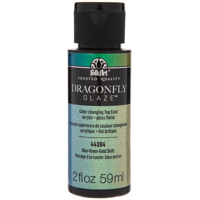 BlueGreenGold Shift Dragonfly Glaze Hobby Lobby 1784131