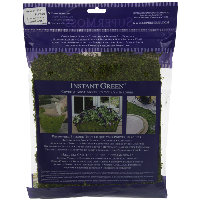 All Purpose Moss Mat 16" x 18" Hobby Lobby 1178748