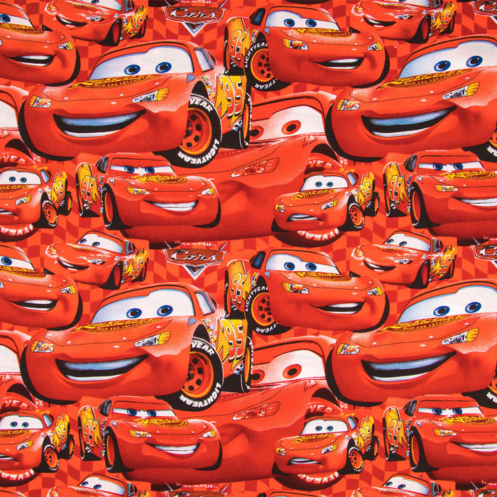 orange lightning mcqueen