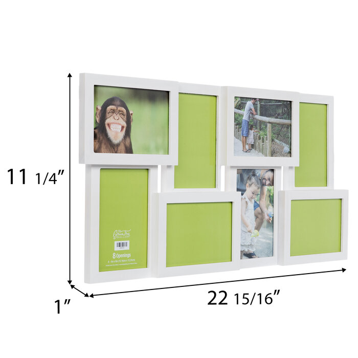 White Wood Collage Wall Frame Hobby Lobby 2060341