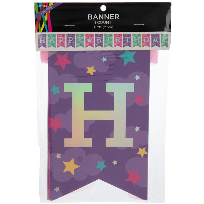 Unicorn Happy Birthday Banner Hobby Lobby 1517085