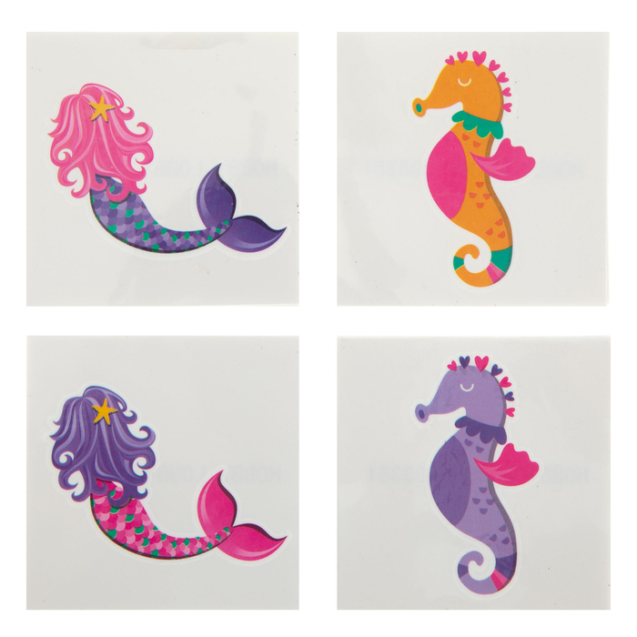 Mermaid & Seahorse Tattoos Hobby Lobby 1705920