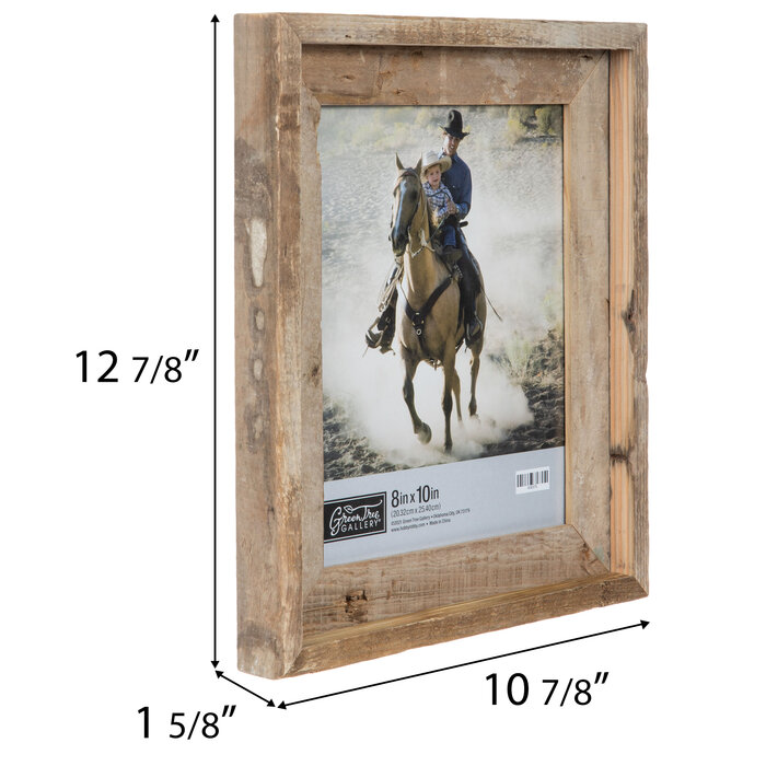 Gray Rustic Barnwood Wall Frame 8" x 10" Hobby Lobby 409375