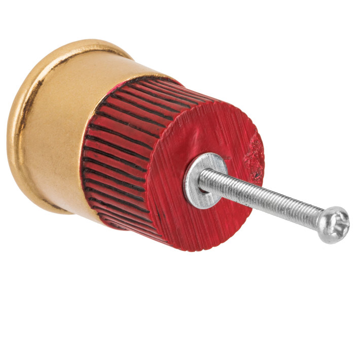 Red Shotgun Shell Knob Hobby Lobby 561530