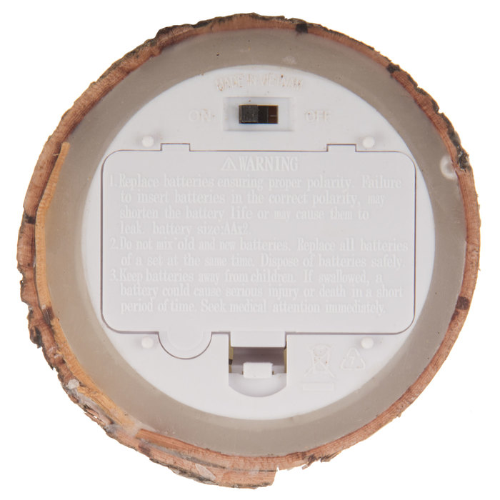 Birch LED Pillar Candle Hobby Lobby