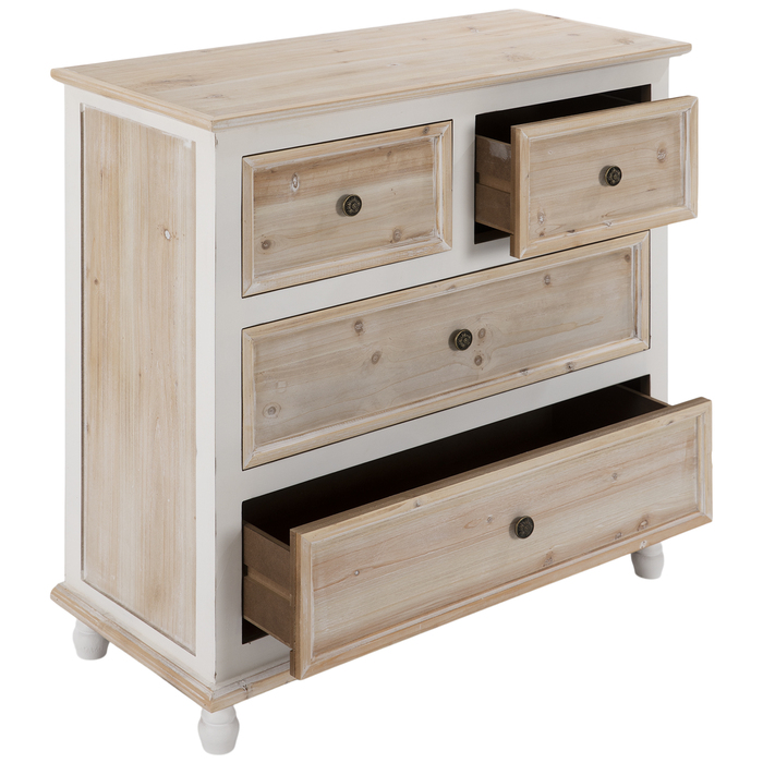White & Natural Wood With Drawers Hobby Lobby 1878032