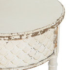 Embossed Round Accent Table | Hobby Lobby | 1878008