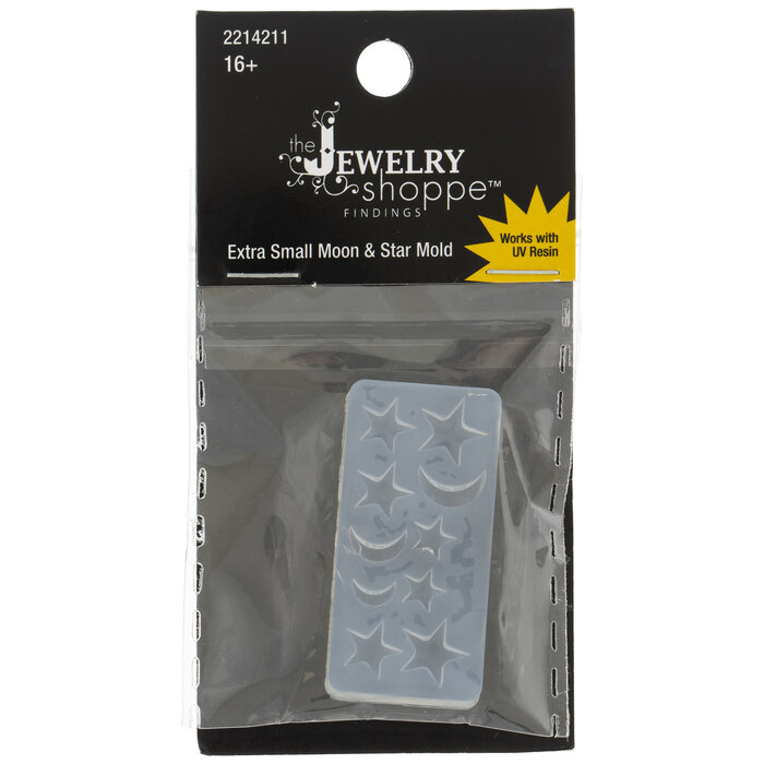 Extra Small Moon & Star Resin Mold Hobby Lobby 2214211