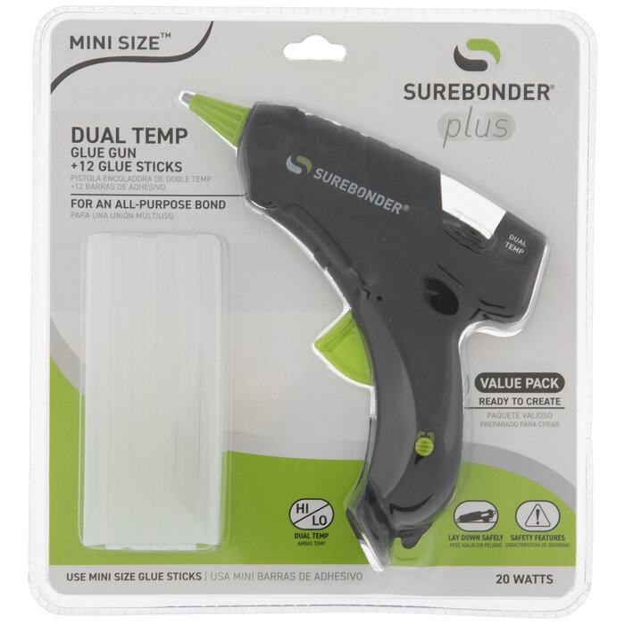 Mini Surebonder Dual Temp Glue Gun Hobby Lobby 103697