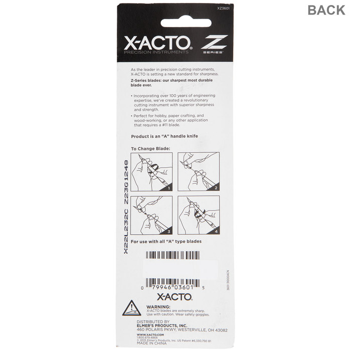 ZSeries XActo Craft Knife Size 1 Hobby Lobby 128462
