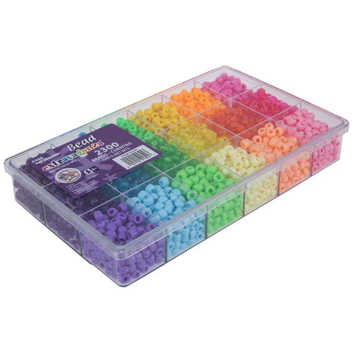 Pastel & Jelly Plastic Bead Box Hobby Lobby 1864610