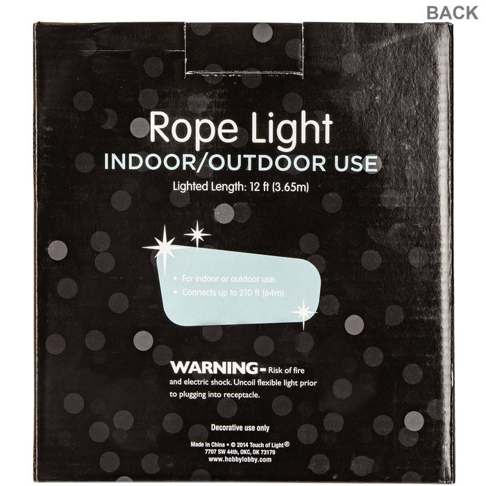 Clear Flexible Rope Light Hobby Lobby 267906