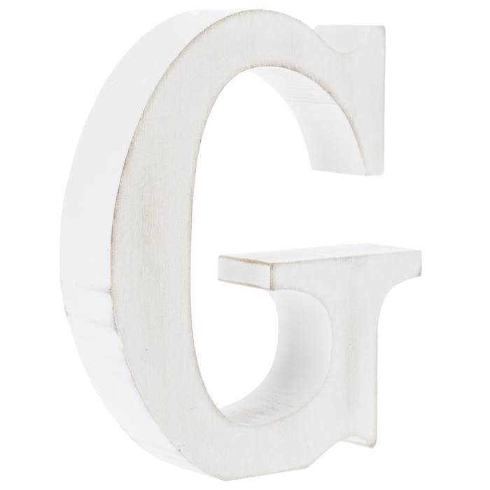 Whitewash Letter Wood Wall Decor G Hobby Lobby 1529403