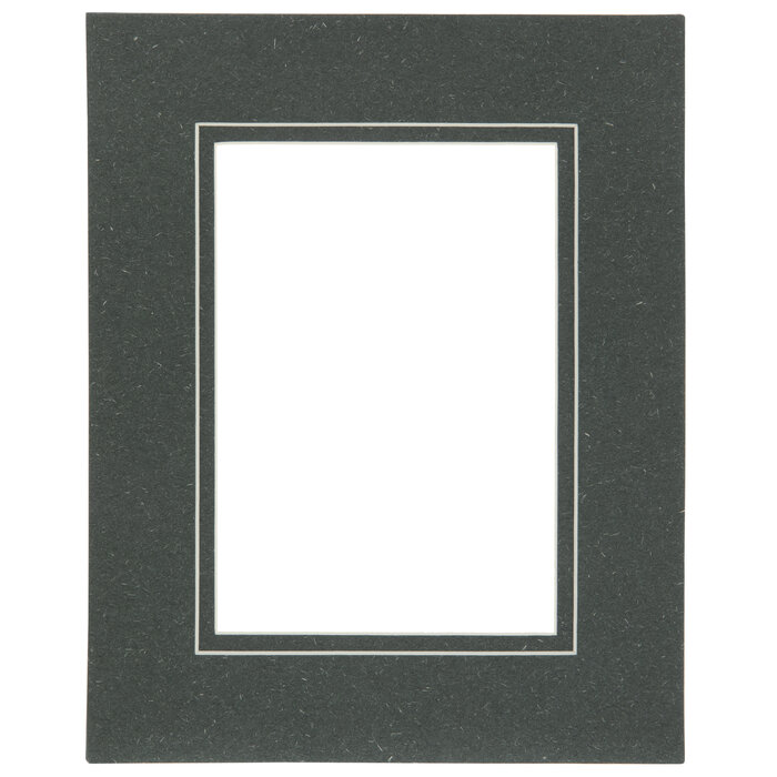 Gray Double PreCut Mat 5" x 7" Hobby Lobby 2276004