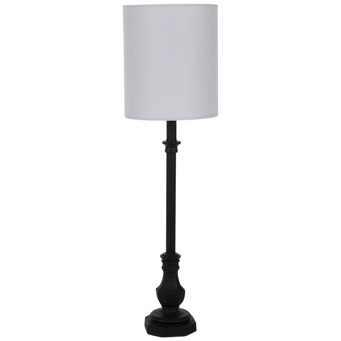 Matte Black Carved Lamp Hobby Lobby 2049070