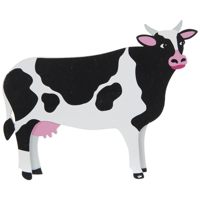 Cow Painted Wood Shape Hobby Lobby 1996347