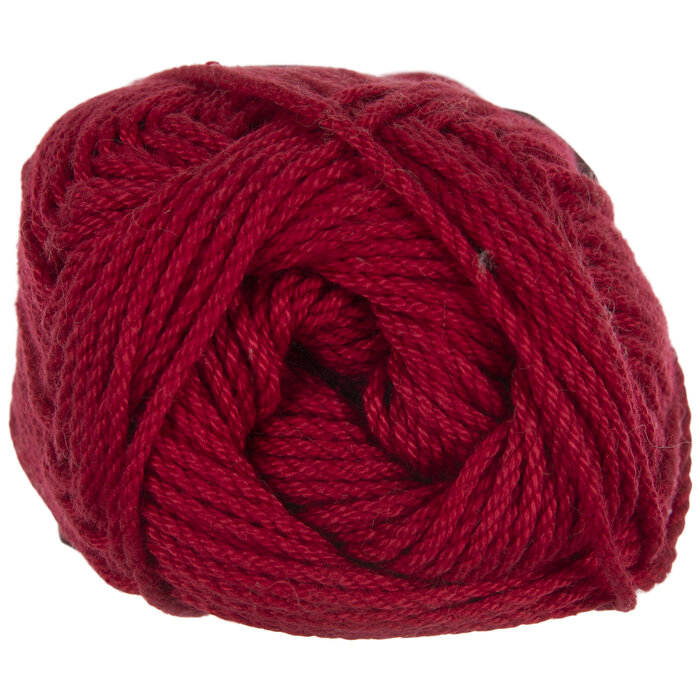 Lipstick Red Yarn Bee Fundamental Cotton Yarn Hobby Lobby 2101111