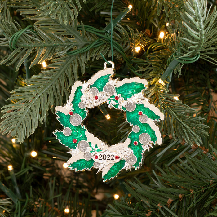 2022 Wreath Ornament Hobby Lobby 5702048