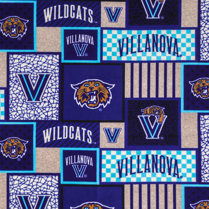 Villanova Block Collegiate Fleece Fabric Hobby Lobby 1720028