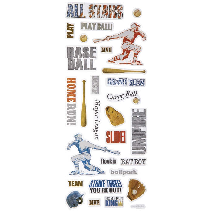 Baseball Stickers Hobby Lobby 132753