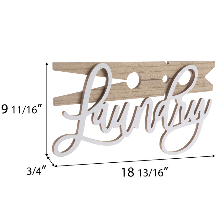 Laundry Clothespin Wood Wall Decor Hobby Lobby 2070993