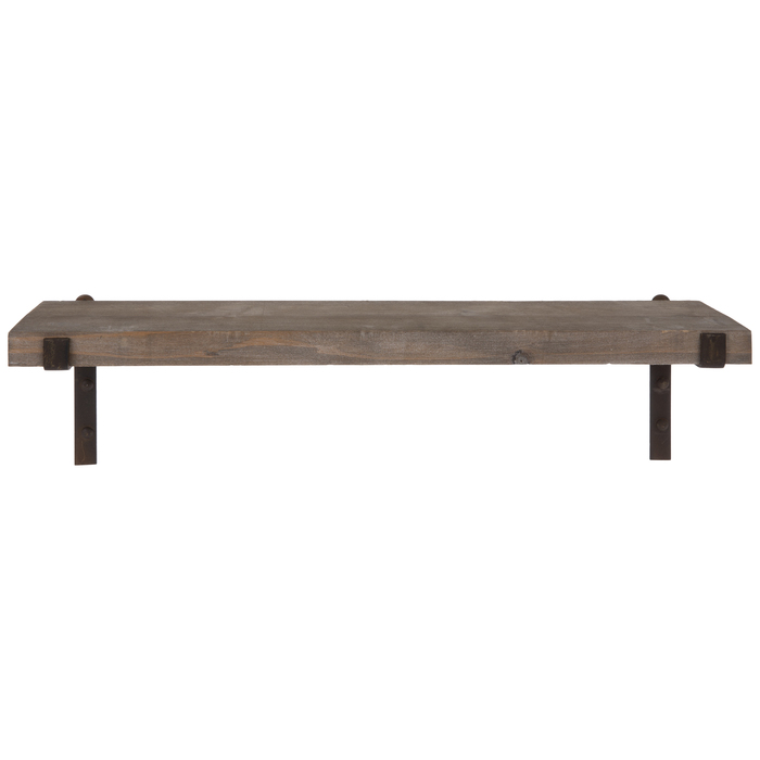 Brown Rustic Wood Wall Shelf Hobby Lobby 1318039