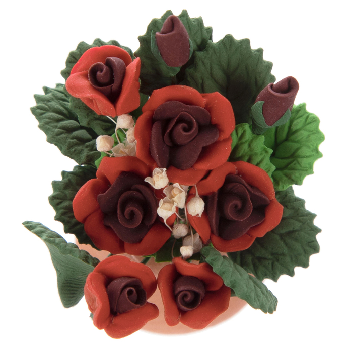 Miniature Vase Of Roses Hobby Lobby 605139
