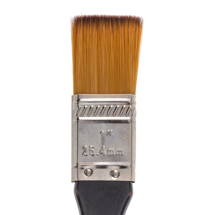 Golden Taklon Flat Paint Brush 1" Hobby Lobby 772756